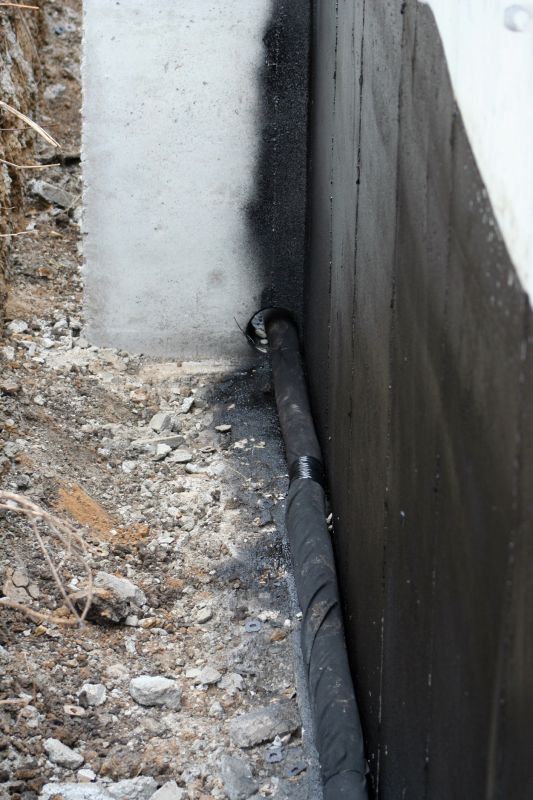 French Drain Installation