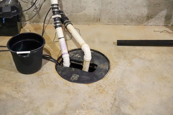 Basement Drainage Installation in Aurora