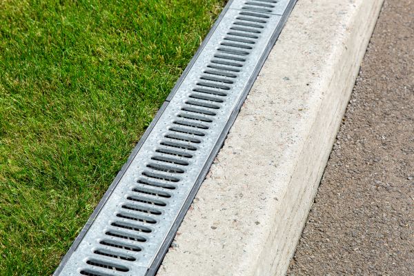 Courtyard Drain Installation in Aurora