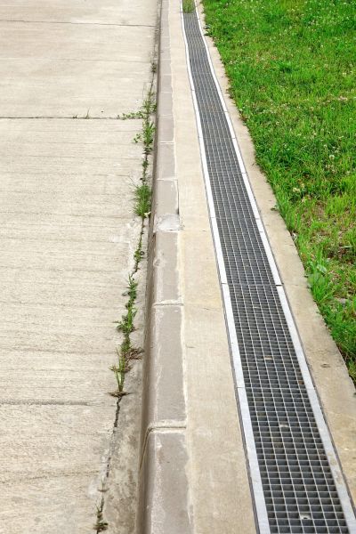 Concrete Drain Installation in Aurora